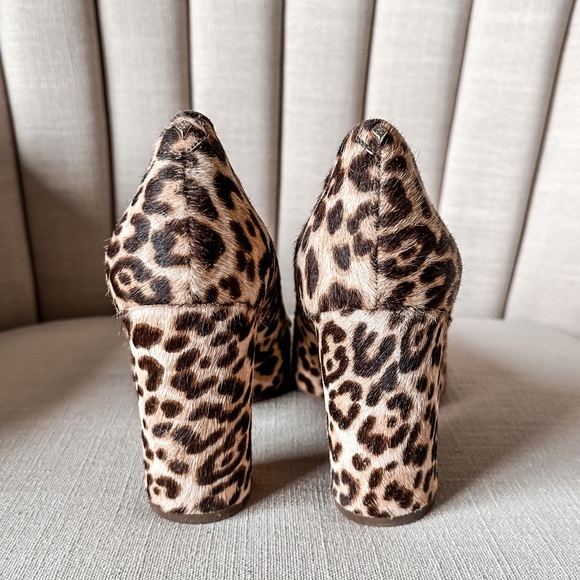 Sam Edelman Stillson Leopard Calf-Hair Pumps - SIZE 8 - Picture 9 of 12